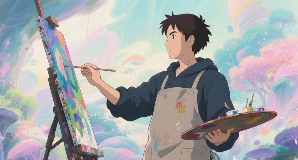 using prompt for ghibli style how ai text detection enhances digital art creation