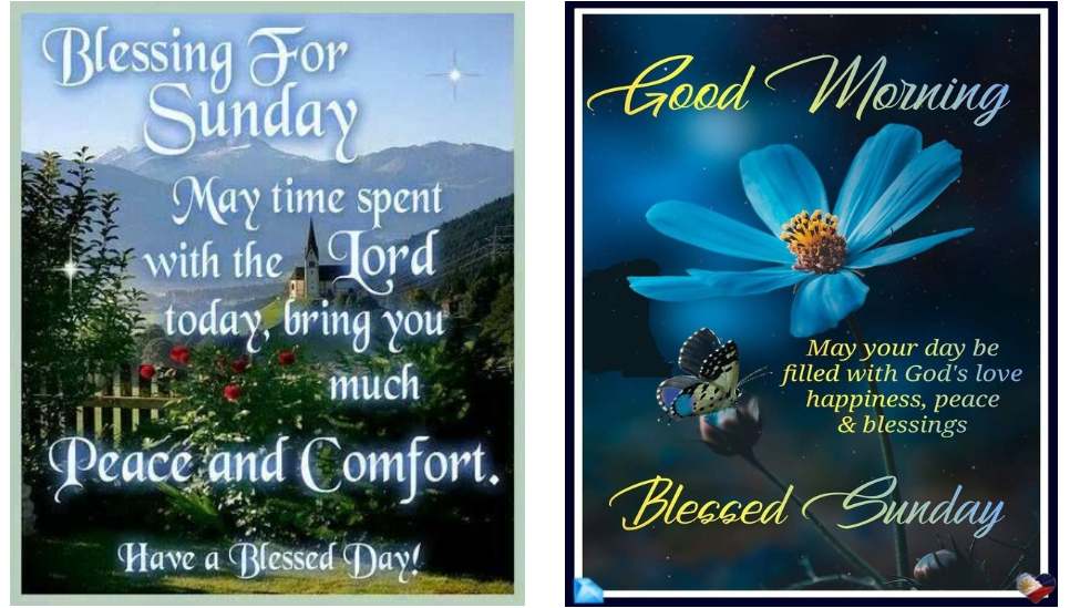 common sunday blessings