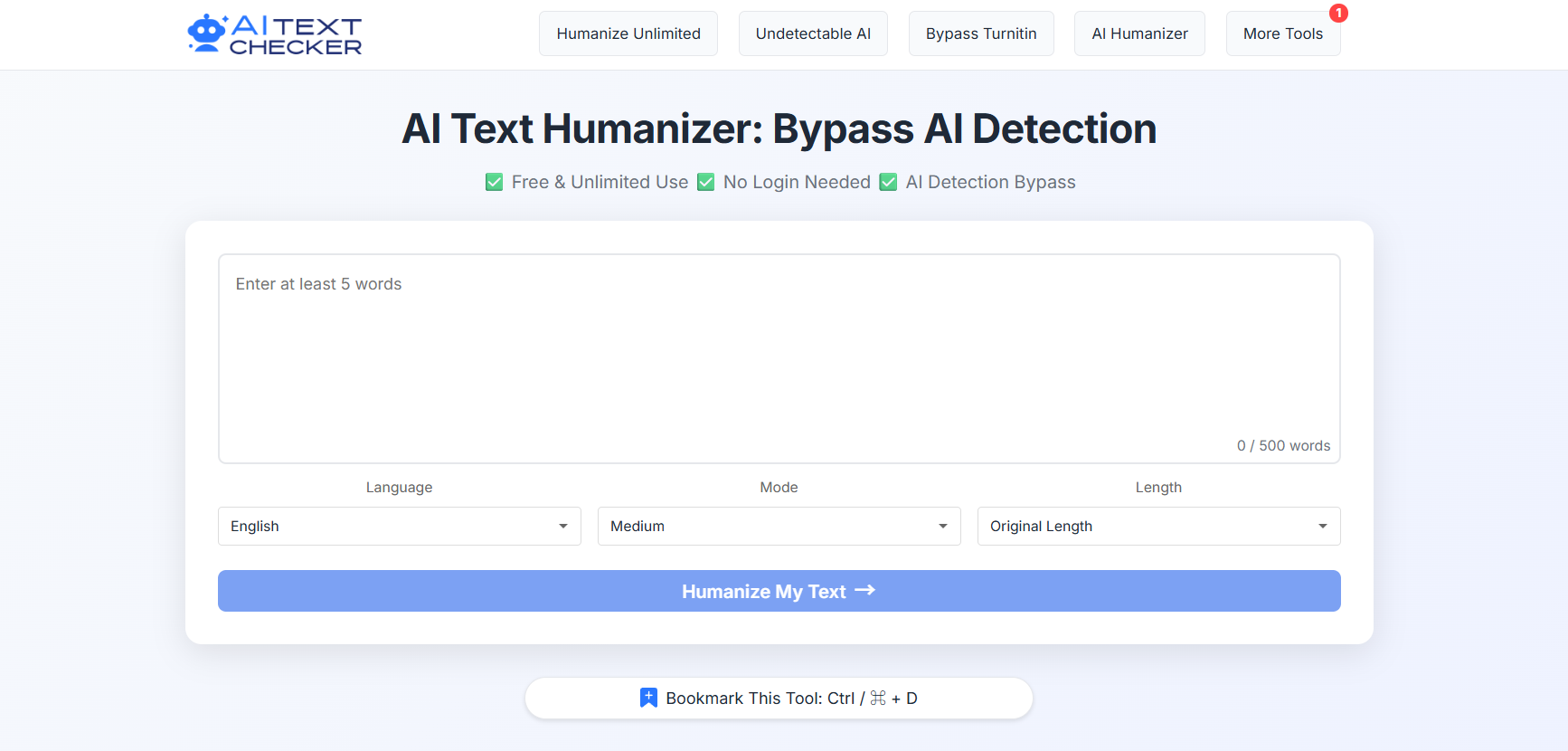 ai text chechker homepage ai text chechker homepage