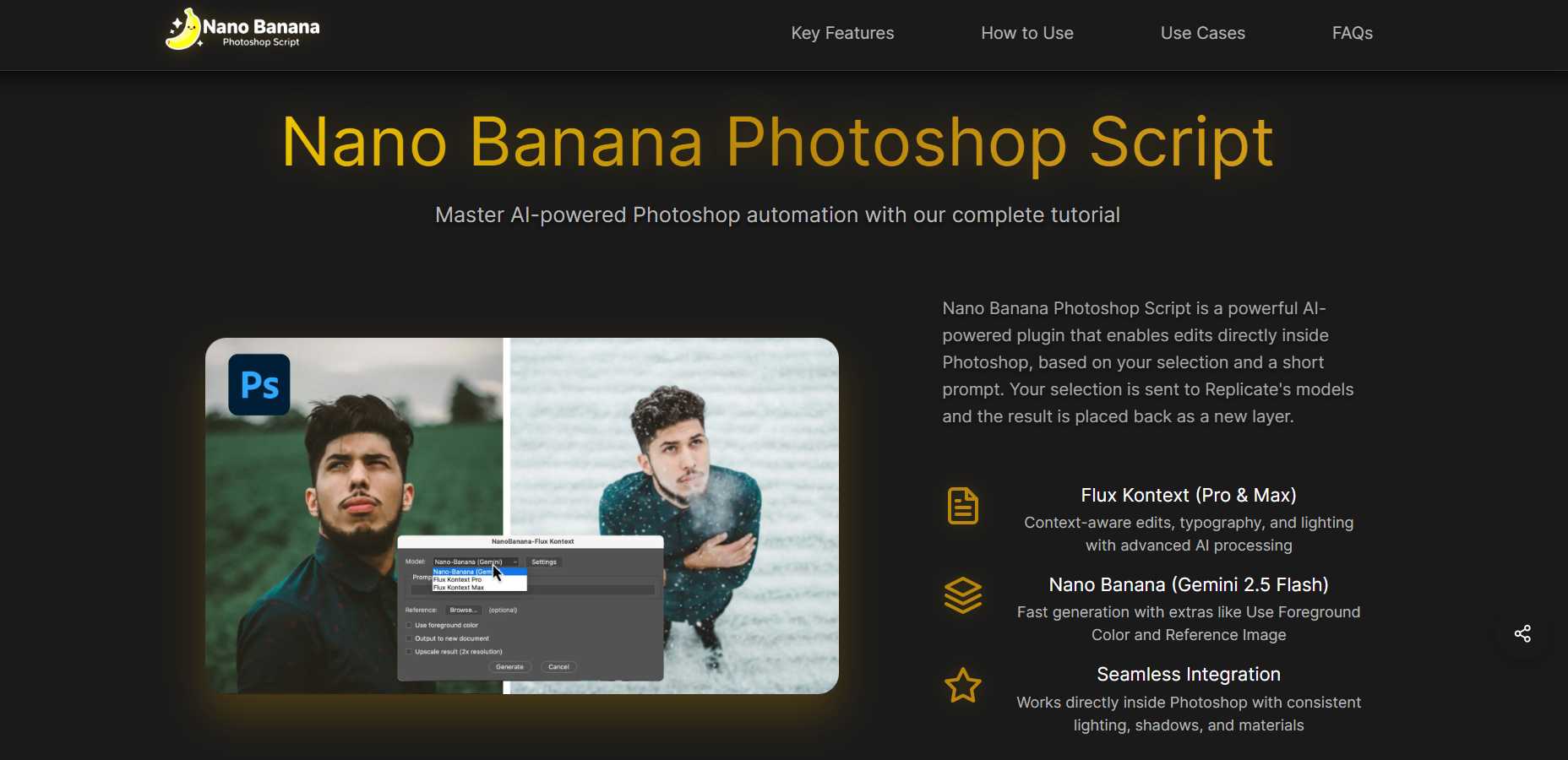ai powered image revolution a deep dive into the nano banana photoshop script